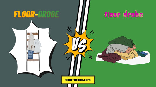 Solutions for a Clean Home – The Floor-Drobe vs a floordrobe.